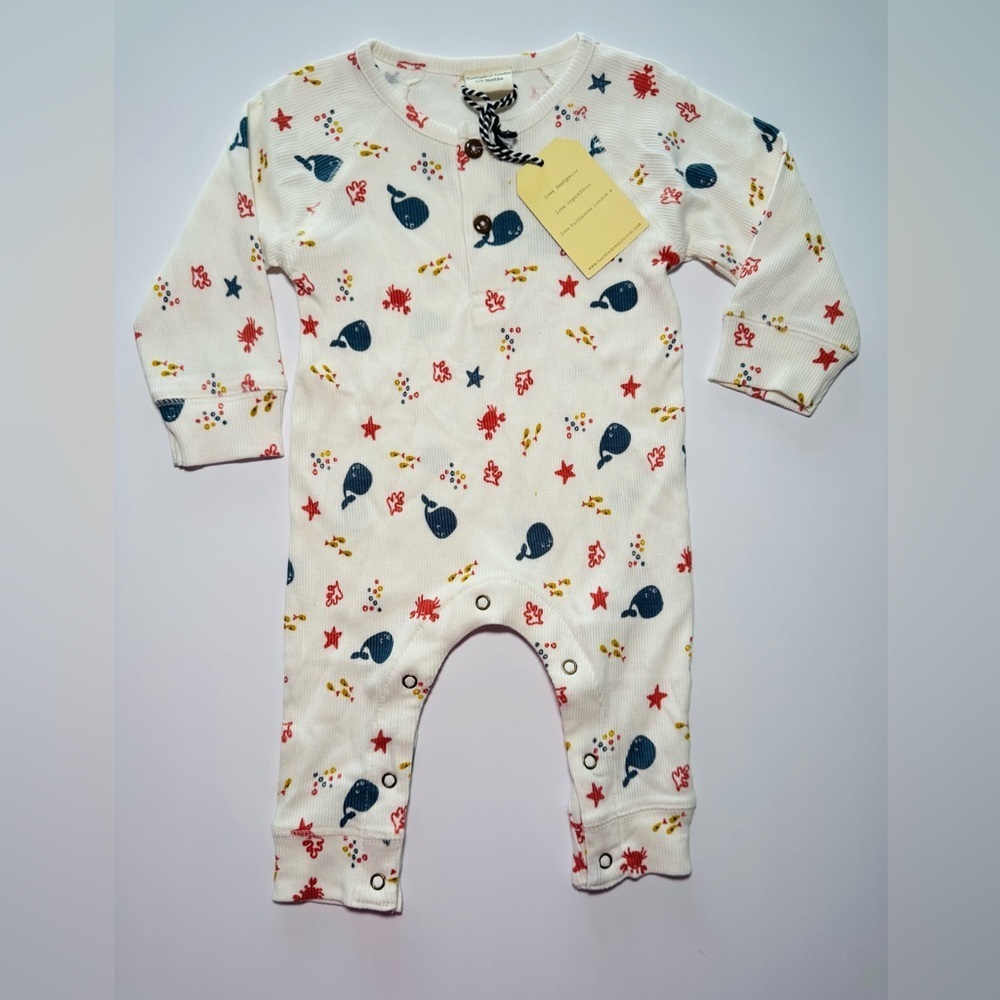 NWT Turtledove London Seaside Rib Playsuit Size 3-6M